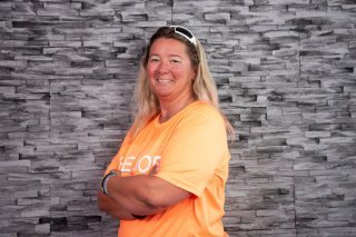 Carole Larmandieu-Pianzola, présidente d'Hélios Basket
